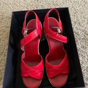 Marc by Marc Jacobs red sandals